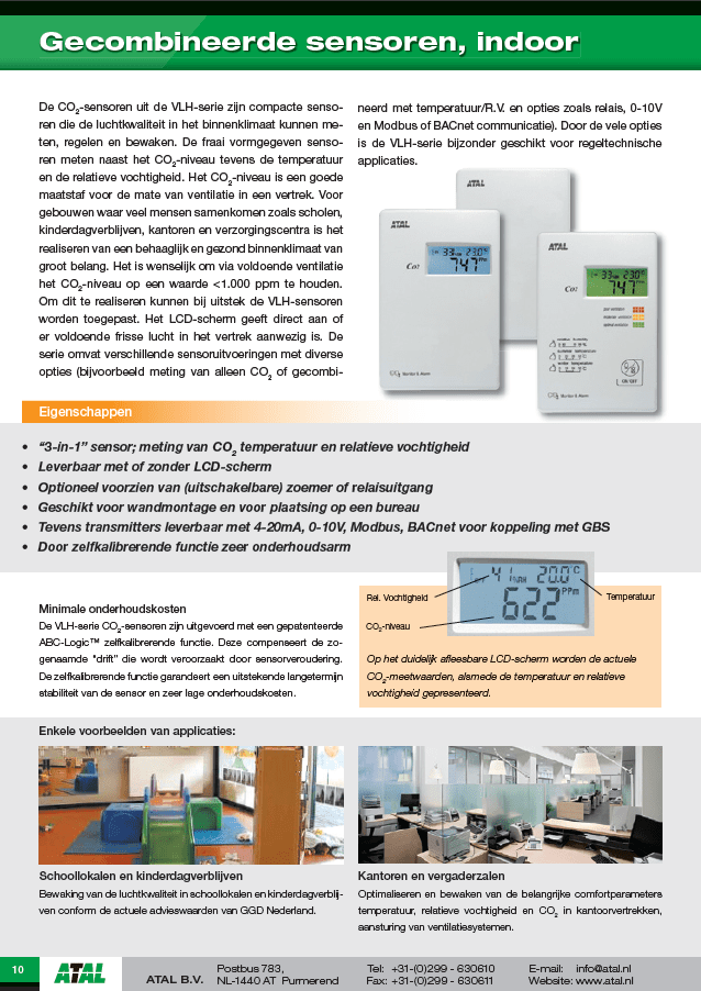 ATAL brochure VLH serie